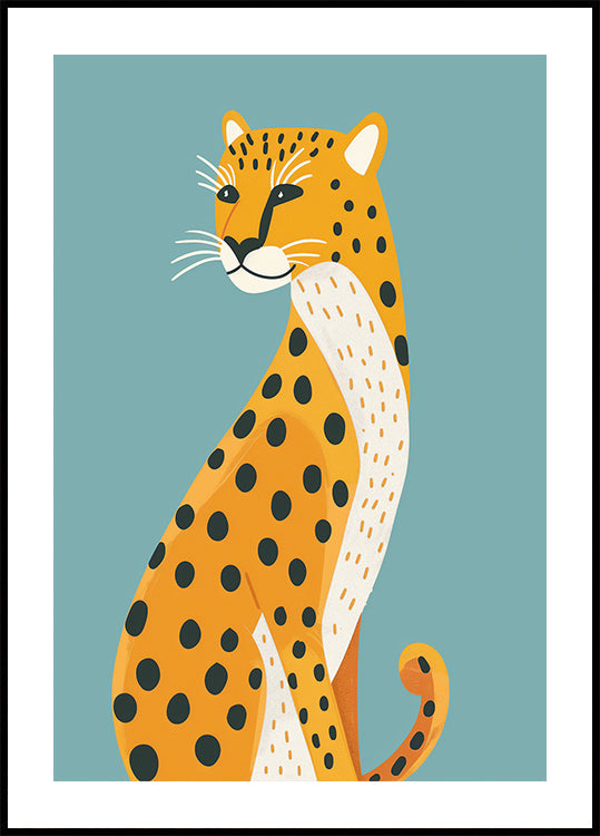 Spotted Cat Poster - Posterbox.dk