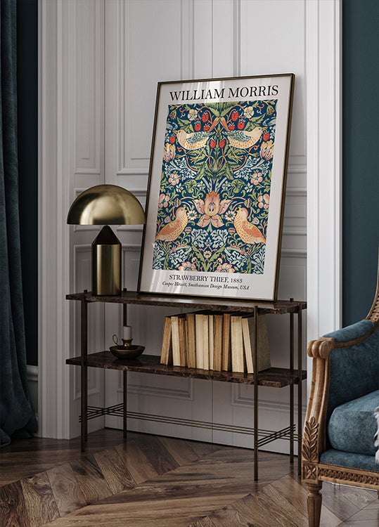 Strawberry Thief, William Morris Poster - Posterbox.dk
