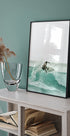 Surfer Surfing Poster - Posterbox.dk