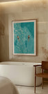Swimmers in Blue Sea Poster - Posterbox.dk