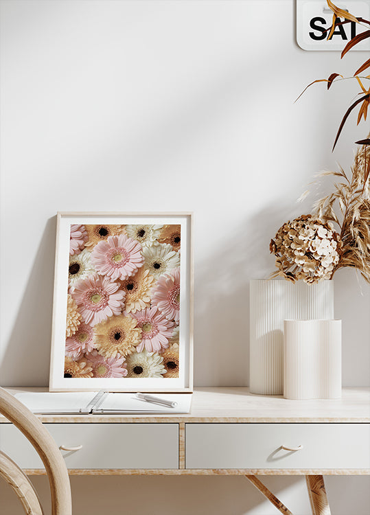 Tender Gerbera Poster - Posterbox.dk
