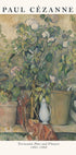 Terracotta Pots and Flowers, Cézanne Still Life Poster - Posterbox.dk