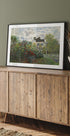 The Artist's Garden in Argenteuil by Claude Monet Poster - Posterbox.dk