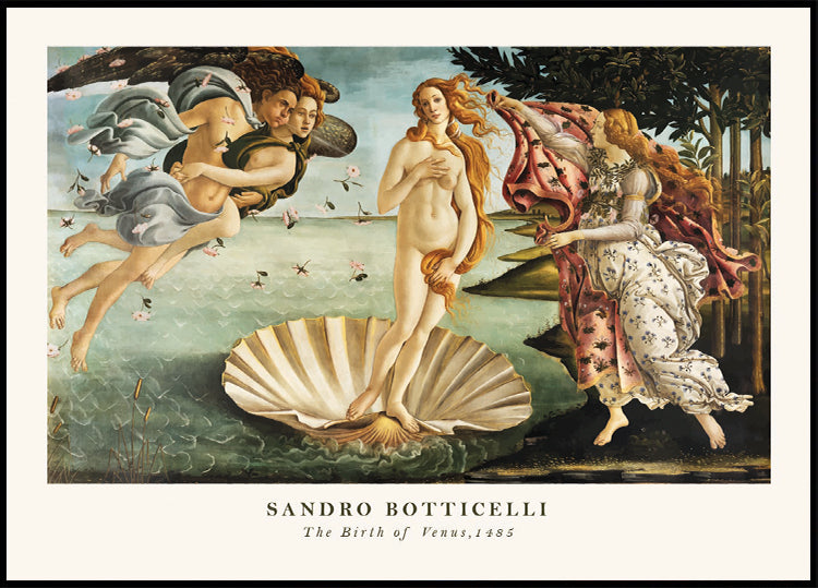 The Birth of Venus Poster - Posterbox.dk