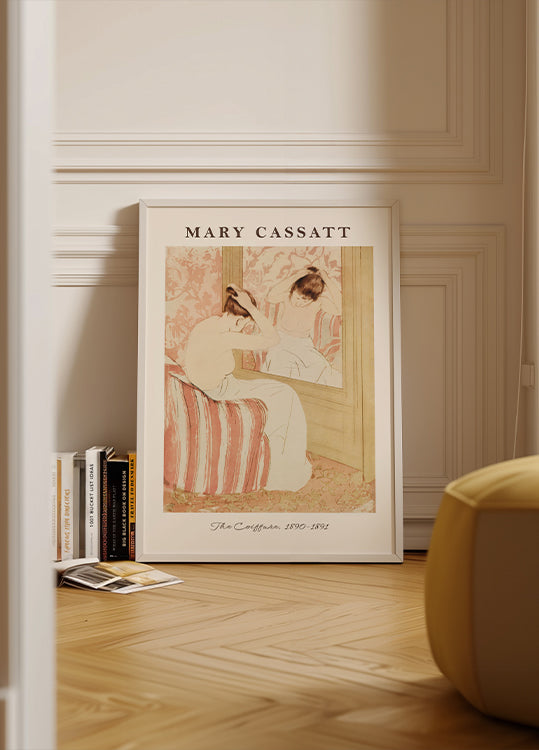The Coiffure, Intimate Mary Cassatt portrait Poster - Posterbox.dk