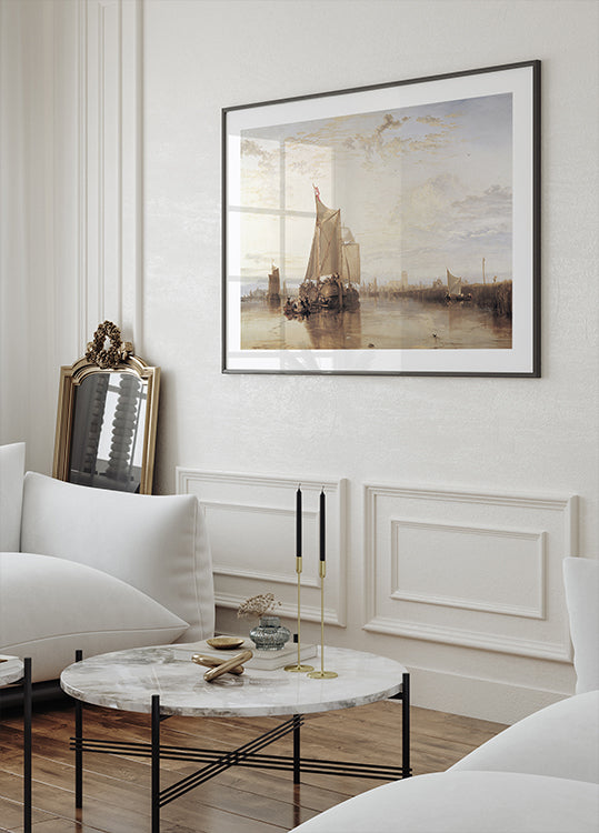 The Dort Packet-Boat from Rotterdam Poster - Posterbox.dk