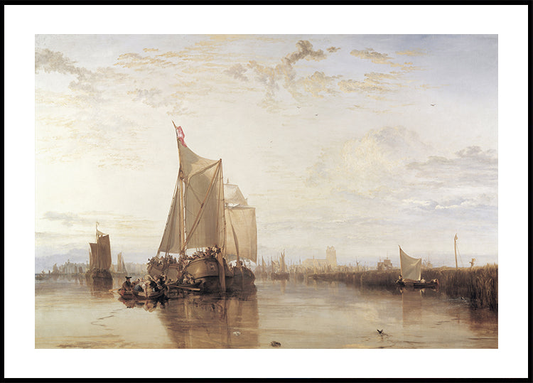 The Dort Packet-Boat from Rotterdam Poster - Posterbox.dk