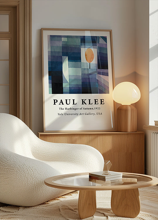 The Harbinger of Autumn, geometric tree abstract Poster - Posterbox.dk