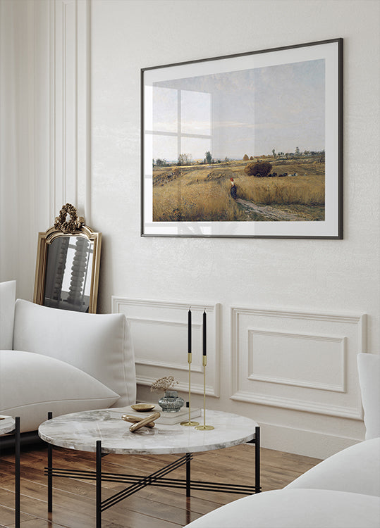 The Harvest by Charles-François Daubigny Poster - Posterbox.dk
