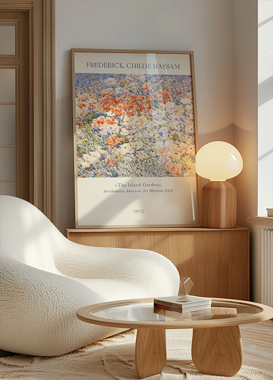 The Island Garden, Childe Hassam Poster - Posterbox.dk