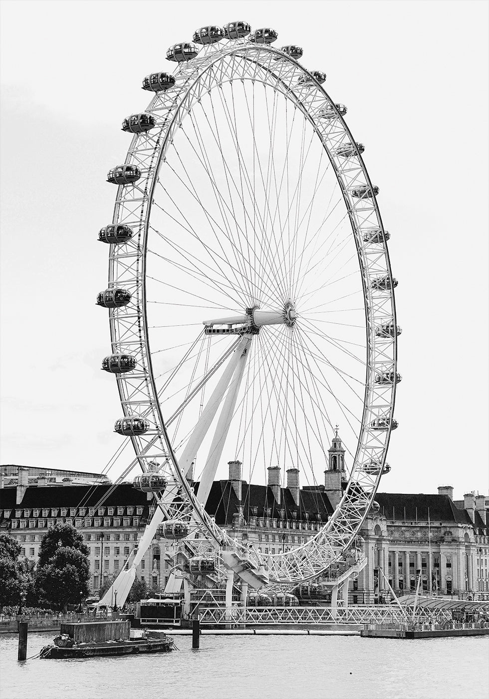 The London Eye Poster - Posterbox.dk