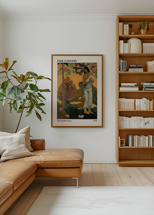 The Month of Mary, Paul Gauguin 1899 Poster - Posterbox.dk
