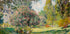The Parc Monceau Landscape By Claude Monet (1867) Poster - Posterbox.dk