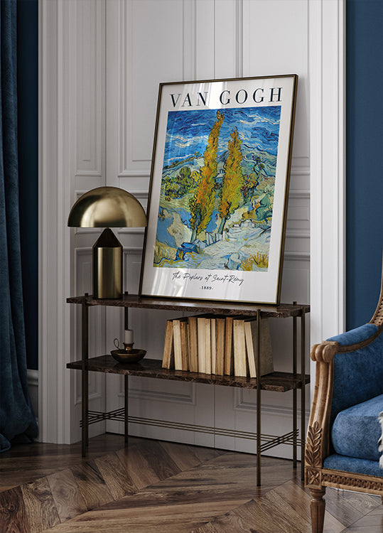 The Poplars at Saint-Rémy Poster - Posterbox.dk