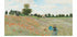 The Poppy Field near Argenteuil Poster - Posterbox.dk