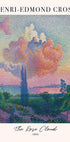 The Rose Cloud by Henri-Edmond Cross Poster - Posterbox.dk