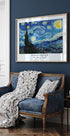 The Starry Night by Vincent van Gogh Poster - Posterbox.dk