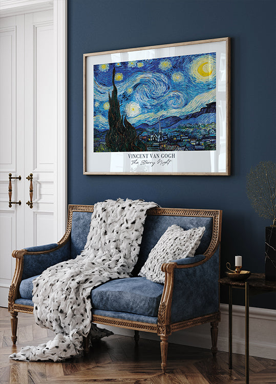 The Starry Night by Vincent van Gogh Poster - Posterbox.dk