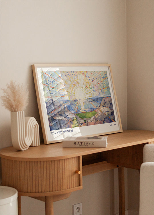 The Sun by Edvard Munch Poster - Posterbox.dk