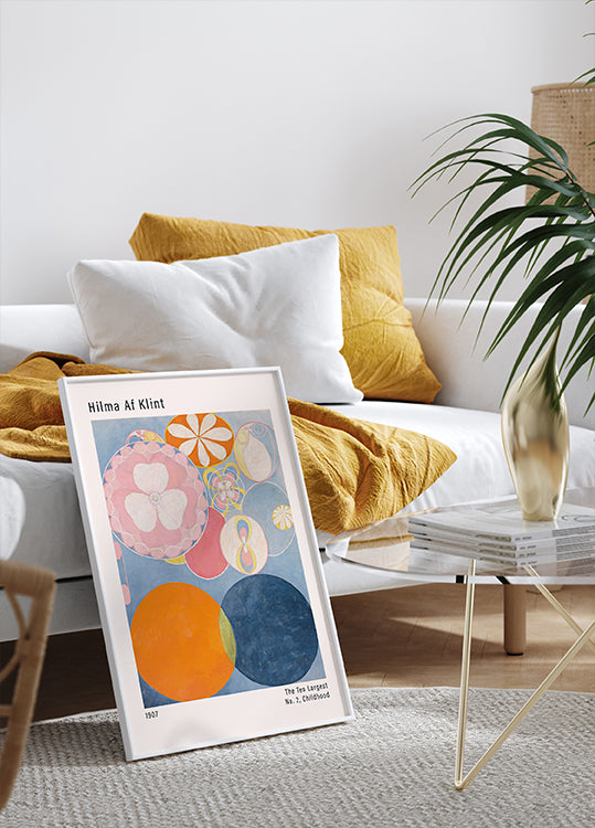 The Ten Largest, No. 2, Childhood by Hilma af Klint Poster - Posterbox.dk