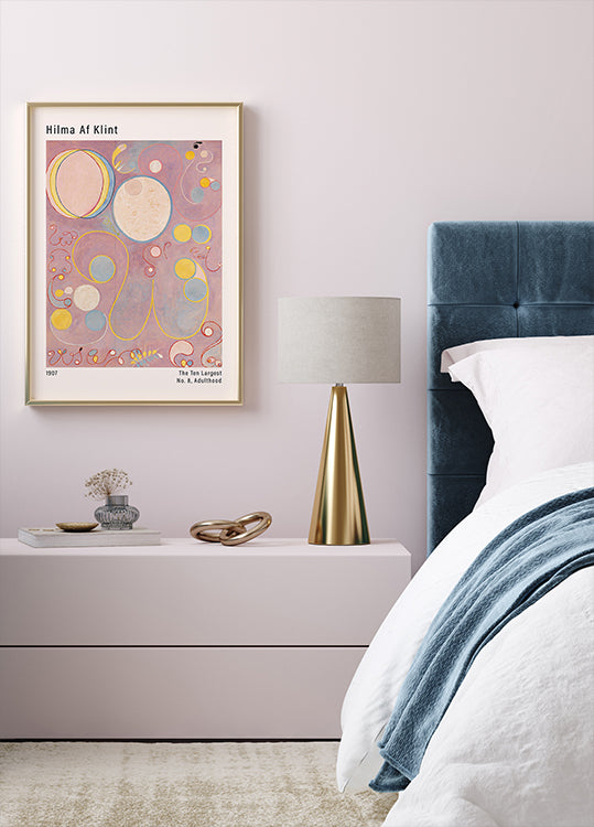 The Ten Largest, No. 8, Adulthood by Hilma af Klint Poster - Posterbox.dk