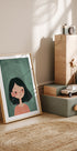 Thoughtful Girl Poster - Posterbox.dk