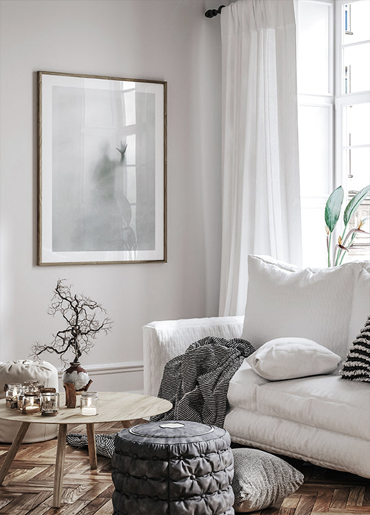 Through the Haze, Mystery Figure Poster - Posterbox.dk