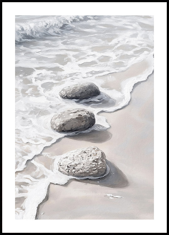 Tide and Stone Poster - Posterbox.dk