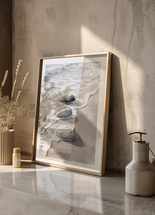 Tide and Stone Poster - Posterbox.dk