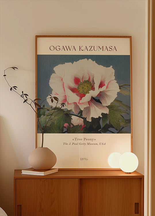 Tree Peony, Ogawa Kazumasa Foral Poster - Posterbox.dk