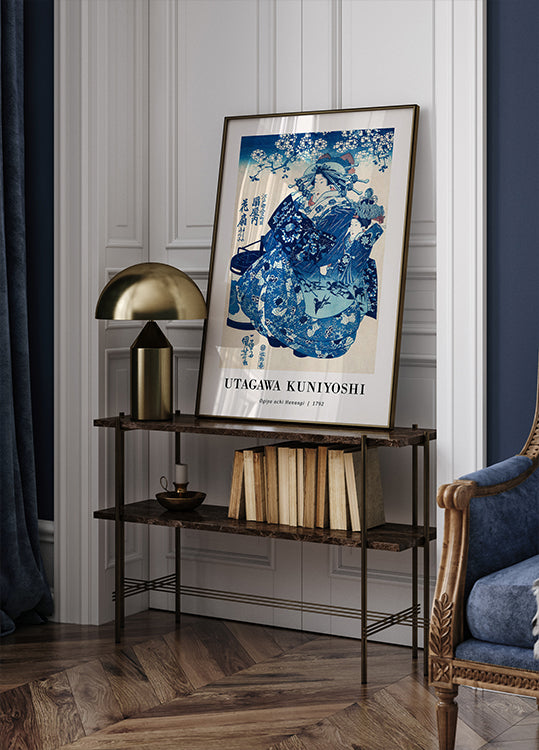 Utagawa Kuniyoshi - Ogiya Uchi Hanaogi Poster - Posterbox.dk