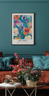 Vibrant Floral Garden Poster - Posterbox.dk