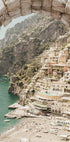 View of Amalfi Coast, Mediterranean Village Poster - Posterbox.dk