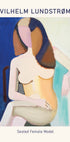 Vilhelm Lundstrøm, Seated Female Model Poster - Posterbox.dk