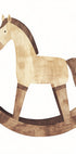 Vintage Wooden Rocking Horse Poster - Posterbox.dk