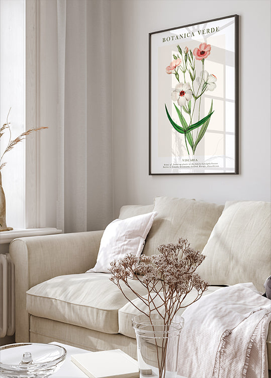Viscaria Botanical Poster - Posterbox.dk