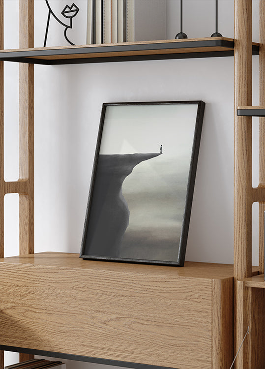 Walking on the Edge Poster - Posterbox.dk