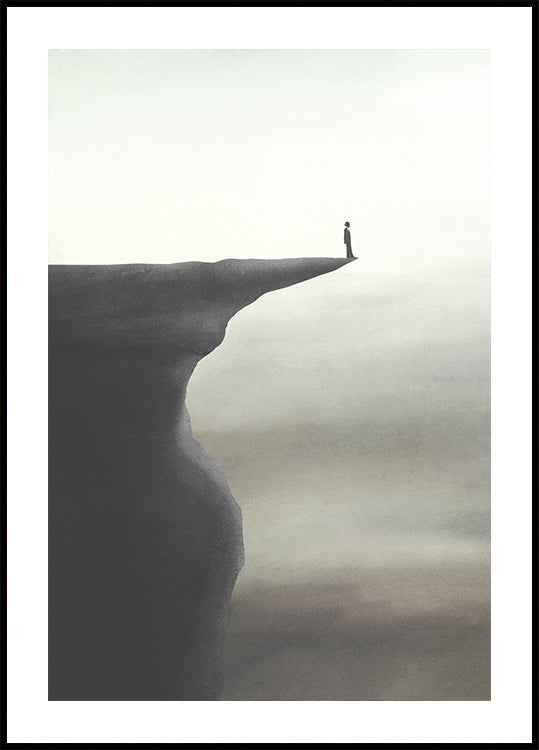 Walking on the Edge Poster - Posterbox.dk