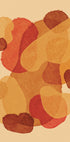 Warm Abstract Shapes Poster - Posterbox.dk