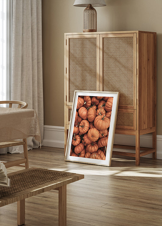 Warm Autumn Pumpkins Poster - Posterbox.dk