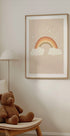 Warm Rainbow And Stars Poster - Posterbox.dk