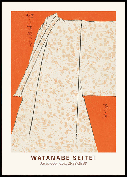 Watanabe Seitei Japanese Robe Poster - Posterbox.dk