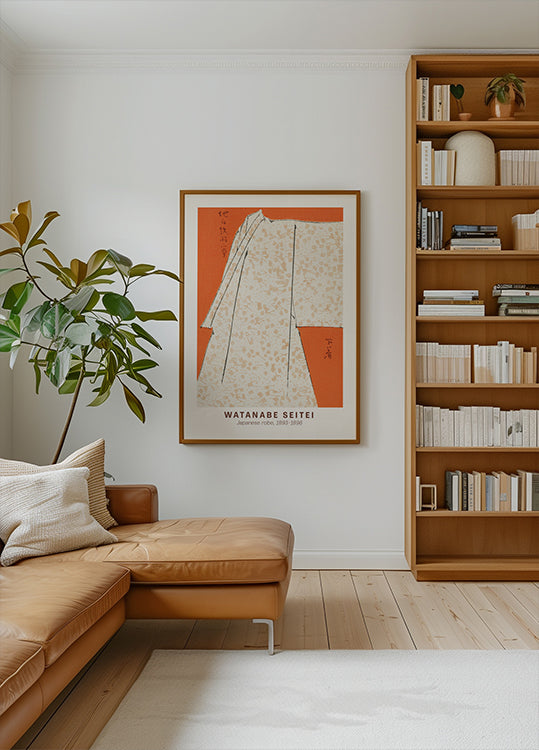 Watanabe Seitei Japanese Robe Poster - Posterbox.dk