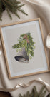 Watercolor Christmas Bell Poster - Posterbox.dk