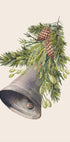 Watercolor Christmas Bell Poster - Posterbox.dk