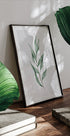 Watercolor Leaf Poster - Posterbox.dk