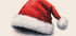 Watercolor Santa Hat Poster - Posterbox.dk