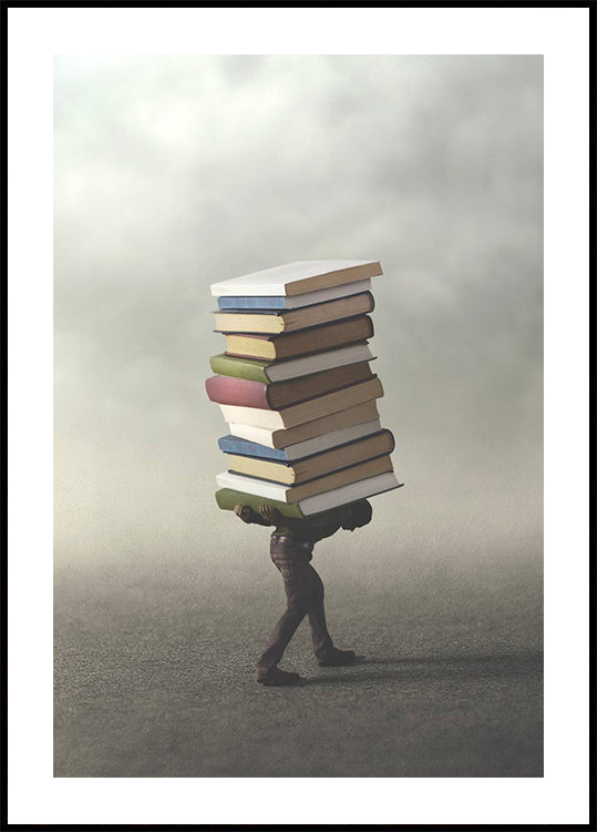 Weight of Knowledge, Burden Poster - Posterbox.dk
