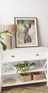 Wild Hare Close-Up Nature Poster - Posterbox.dk