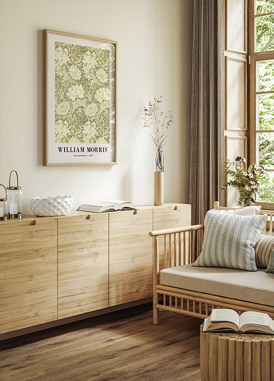 William Morris Chrysanthemum 1877 Poster - Posterbox.dk